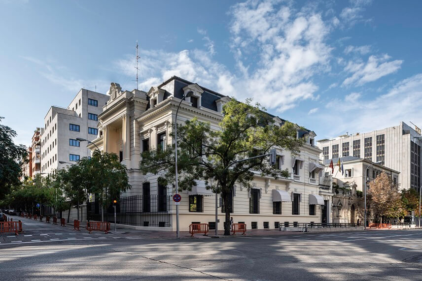 palacio de borghetto en Madrid