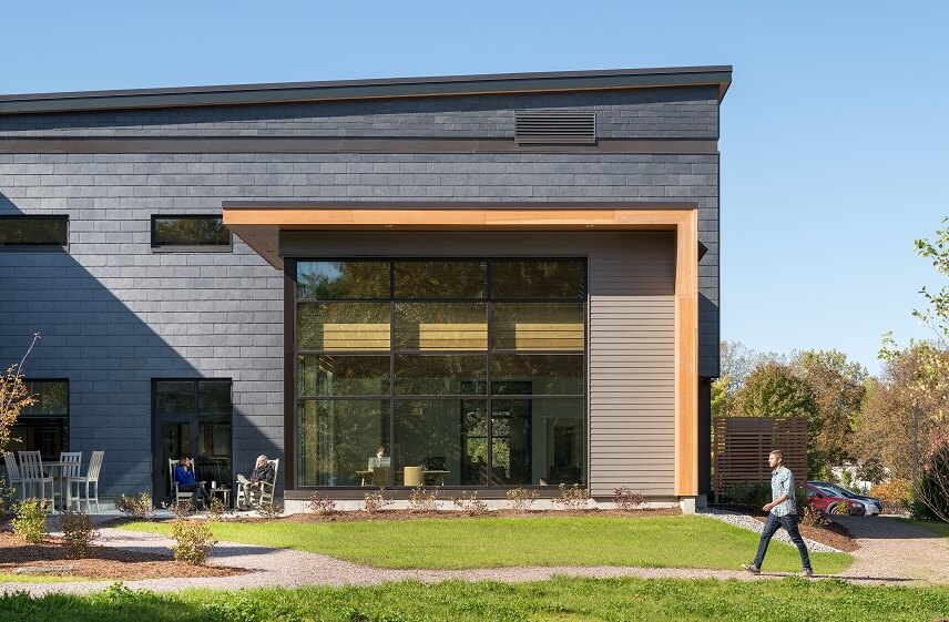 Pierson Library in Shelburne (USA)