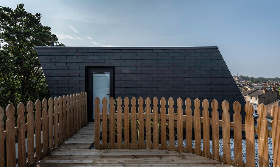 slate cladding in London