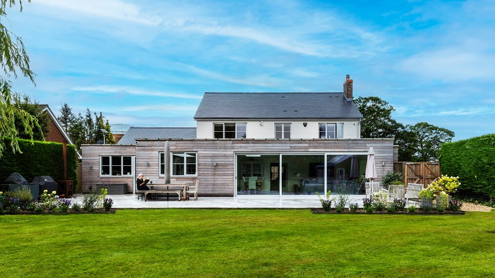 slate roofing house