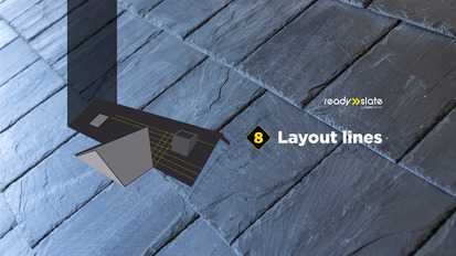 readyslate installation layout lines