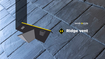 readyslate installation ridge vent