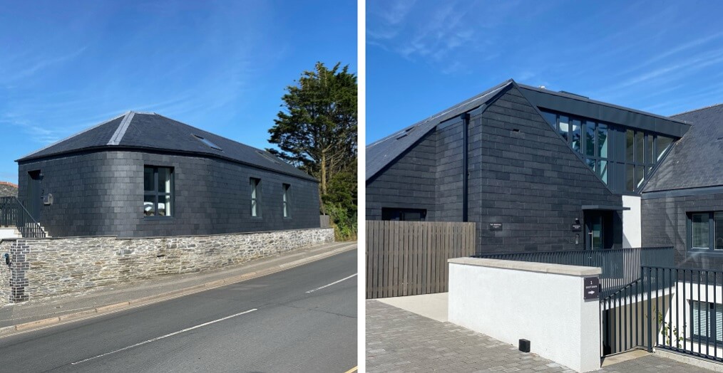 slate fire resistant facade houses