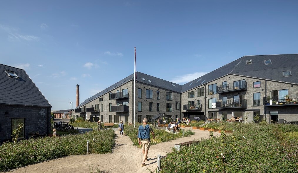 natural slate housing development